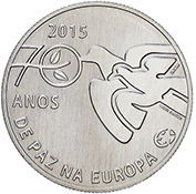 Portugal 2.50 Euro 2015 - 70 Anos de Paz na Europa