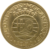 Moçambique Escudo 1950 Bela