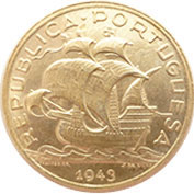 Portugal 5$00 1943 Soberba