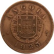 Angola 5 Centavos 1923 Mbc