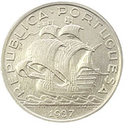 Portugal 10$00 1937 BELA