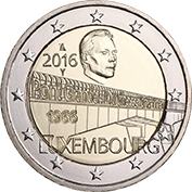 Luxemburgo 2 Euro 2016 - Ponte Grã Duquesa Charlotte