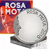 Portugal 7.50 Euro Proof 2018 Rosa Mota