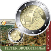 Bélgica 2 Euro 2019 - Pieter Bruegel