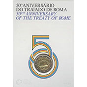 Portugal 2 Euro BNC 2007 - Tratado de Roma