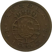 Angola Escudo 1953 Mbc