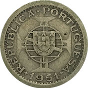 São Tomé e Príncipe 2$50 1951 Mbc