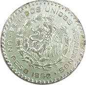 México -1 Peso - 1962
