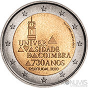 Portugal 2 Euro 2020 730 Anos da Universidade de Coimbra