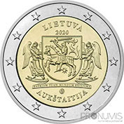 Lituânia 2 Euro 2020 - Aukstaitija