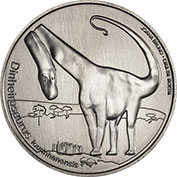 Portugal 5 Euro 2021 Dinheirosaurus Lourinhanensis