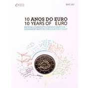 Portugal 2 Euro 2012 Bnc - 10 Anos Euro