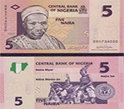 Pronumis Numismática - Nigéria 5 Naira 2006