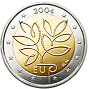 Finlândia 2 Euro 2004 - Alargamento da UE