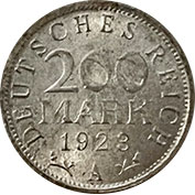 Alemanha 200 Mark 1923 A