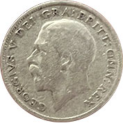 Inglaterra 6 Pence 1921