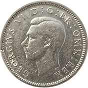 Inglaterra 6 Pence 1942