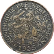 Holanda 1 Cent 1925