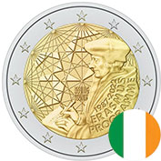 Irlanda 2 Euro 2022 35 Aniversário Programa Erasmus