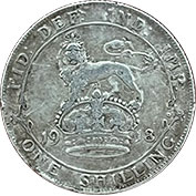 Inglaterra Shilling 1918