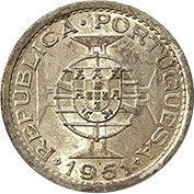 São Tomé e Príncipe 10$00 1951 Soberba