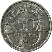 França 50 Centimes 1947