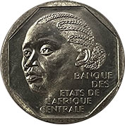 Republica Central Africana 500 Francs 1985 Soberba