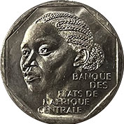 Republica Central Africana 500 Francs 1986 Soberba