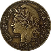 Camarões 2 Francs 1924