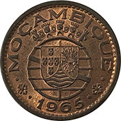 Moçambique Escudo 1965 Bela