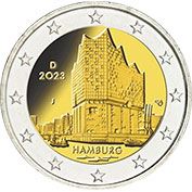 Alemanha 2 Euro 2023 - Hamburgo