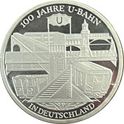 Alemanha 10 Euro PROOF 2002 D