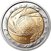 Itália 2 Euro 2004 - 50 Anos da F.A.O.
