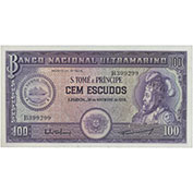São Tomé e Príncipe 100 Escudos 20/11/1958 NOVA