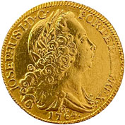 D. José I Peça em Ouro 1764 Rio de Janeiro MBC