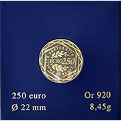 França 250 Euro OURO 2009