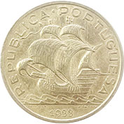 Portugal 10$00 1933 BELA