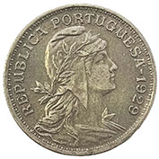 Portugal 50 Centavos 1929 Mbc+