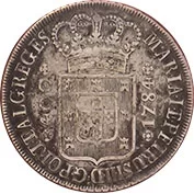 D. Maria I e D. Pedro III Cruzado 1784 MBC