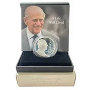 Inglaterra 5 Libras Proof 2021 - Duke de Edinburgh