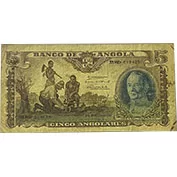 Angola 5 Angolares 01/01/1947 BC