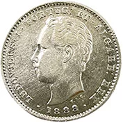 D. Luis I 200 Réis 1888 MBC