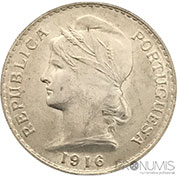 Portugal 50 Centavos 1916 Mbc