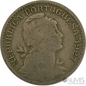 Portugal 50 Centavos 1927 Bc