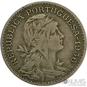 Portugal 50 Centavos 1956 Mbc