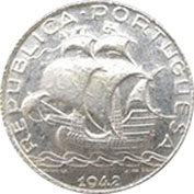 Portugal 2$50 1942 Bela