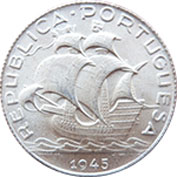 Portugal 2$50 1945 Bela