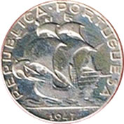 Portugal 2$50 1947 Bc