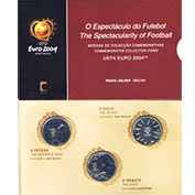 Portugal colecção 8 Euro 2004 Bnc  Espectáculo do Futebol